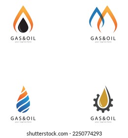oil And gas logo vector