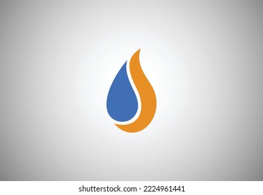Oil and gas logo vector design template.