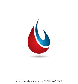 Oil and gas vector icon illustration