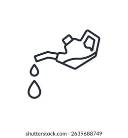 oil icon collection .design style with background