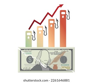 Oil icon. Crisis in oil prices. Petroleum industry. Barrel prices..
