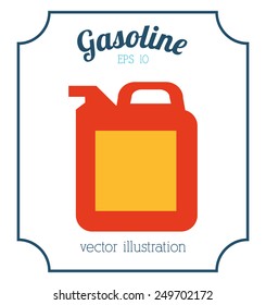 oil icon design, vector illustration eps10 graphic