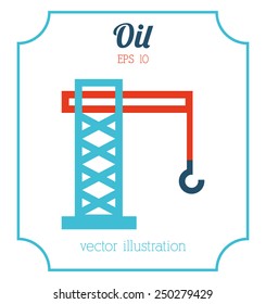 oil icon design, vector illustration eps10 graphic 