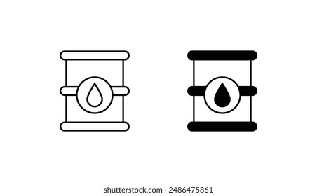 diseño de icono de aceite con fondo blanco ilustración de stock