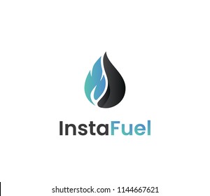 Oil icon. Gas logo. Oil drop. Energy logo. Oil and gas. Gas flame. Power, Fire, Industrial, Technology, Business, Company logo.