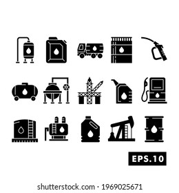 Oil icon Industry Vector. Oil Icon or logo isolated sign symbol vector illustration