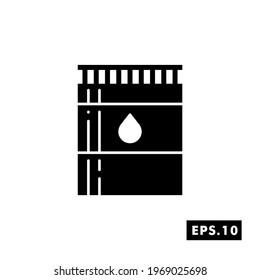 Oil icon Industry Vector. Oil Icon or logo isolated sign symbol vector illustration
