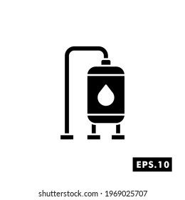 Oil icon Industry Vector. Oil Icon or logo isolated sign symbol vector illustration
