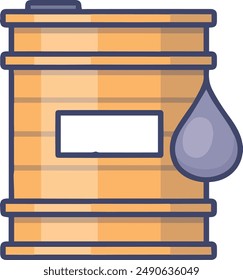 Oil icon symbol vector image