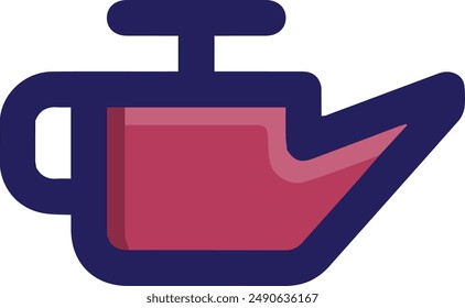 Símbolo de ícono de aceite Imagen de Vector