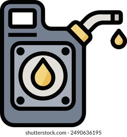 Oil icon symbol vector image
