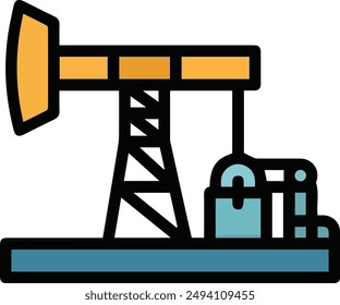 Símbolo de ícono de aceite Imagen de Vector