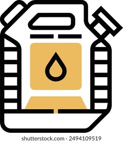Oil icon symbol vector image