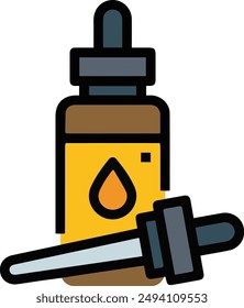 Símbolo de ícono de aceite Imagen de Vector