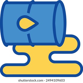 Símbolo de ícono de aceite Imagen de Vector
