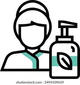 Símbolo de ícono de aceite Imagen de Vector