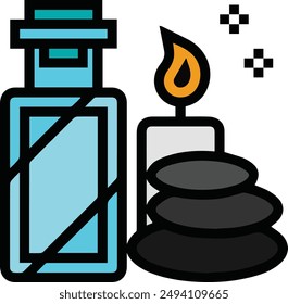 Símbolo de ícono de aceite Imagen de Vector