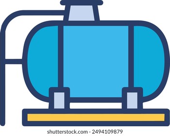 Símbolo de ícono de aceite Imagen de Vector