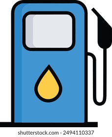 Símbolo de ícono de aceite Imagen de Vector