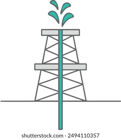 Oil icon symbol vector image