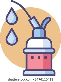 Oil icon symbol vector image