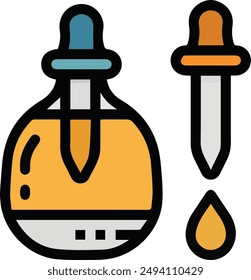 Símbolo de ícono de aceite Imagen de Vector