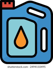 Oil icon symbol vector image