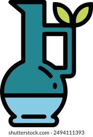 Oil icon symbol vector image