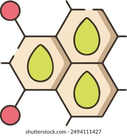 Símbolo de ícono de aceite Imagen de Vector