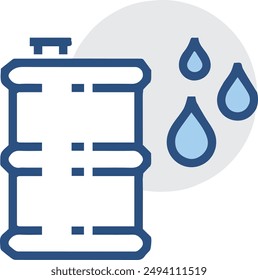 Oil icon symbol vector image