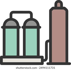 Símbolo de ícono de aceite Imagen de Vector