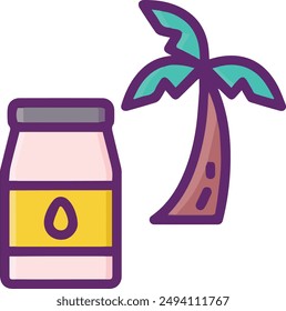 Oil icon symbol vector image