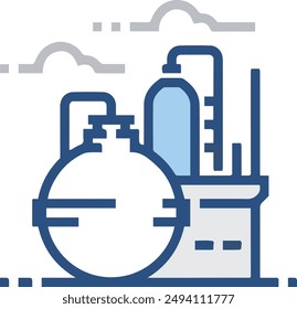 Oil icon symbol vector image