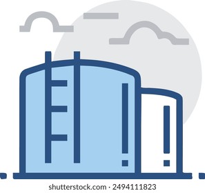 Oil icon symbol vector image