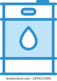 Símbolo de ícono de aceite Imagen de Vector