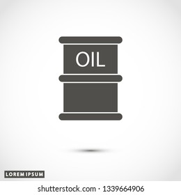 oil icon vector eps 10