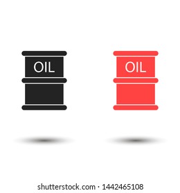 oil icon vector eps 10 , Lorem ipsum flat design
