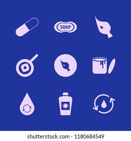 oil icon. oil vector icons set soap, fried egg, sun oil and hydraulic energy