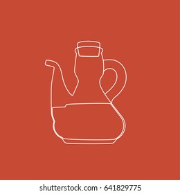 Oil icon, vector illustration design. Drinks collection.