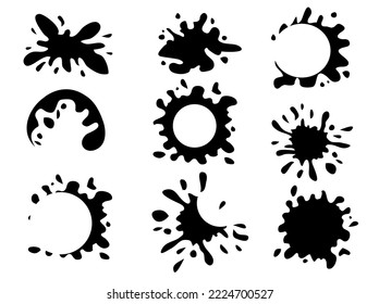 Ölsymbol, Vektorgrafik auf weißem Hintergrund
