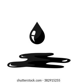 Oil icon vector illustration on white background