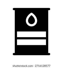 Ilustración de diseño de símbolo de Vector de ícono de aceite
