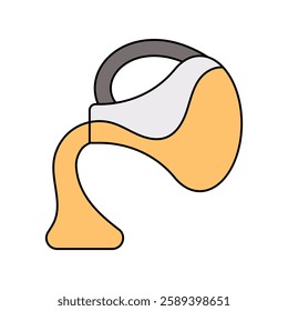 oil icon with white background vector stock illustration