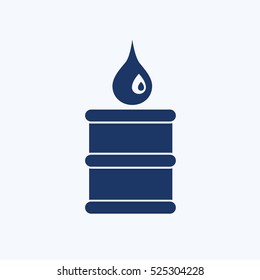 Oil icon,clean vector