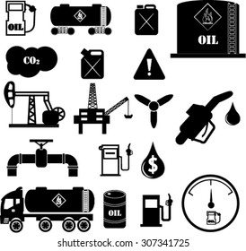 Oil icons