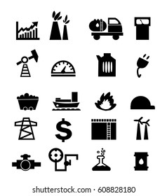 Oil icons