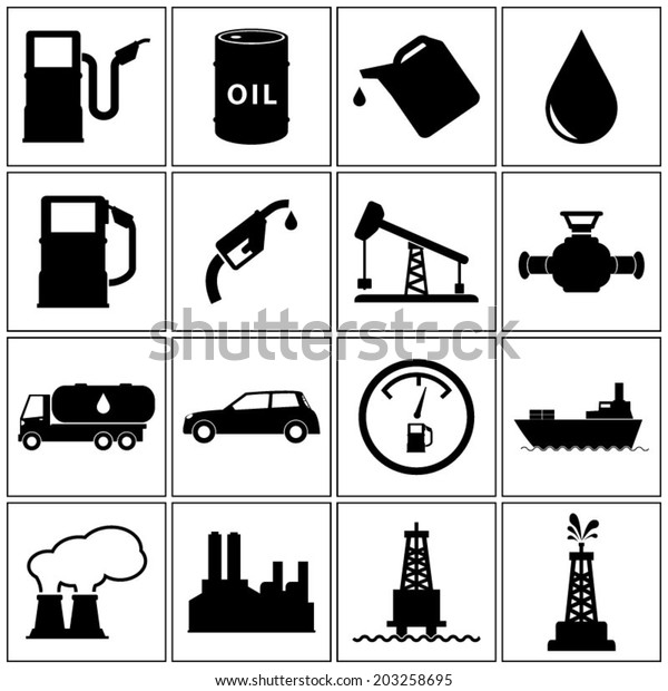 Oil Icons\
Set
