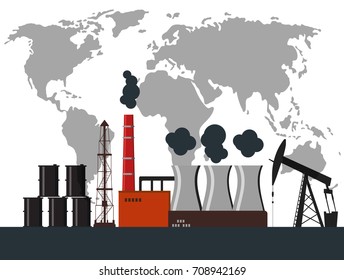 Oil industry Concept