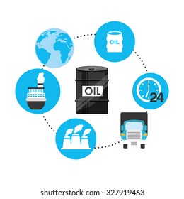 oil industry design, vector illustration eps10 graphic 