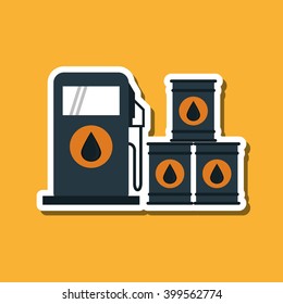 Oil Industry design, vector illustration